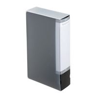 エスコ 157x 62x280mm CD/DVDケース(64枚) EA762EE-143 1個（直送品）