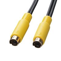 エスコ 1.8m ビデオケーブル(S端子) EA940PG-22A 1個（直送品）