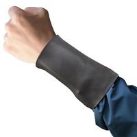 エスコ 160mm リストバンド(防風・防滴/クロロプレンゴム) EA355KL-12 1双（直送品）