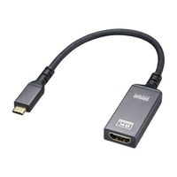 エスコ USB変換アダプター(TypeCーHDMI/DPAlt対応) EA764AC-108 1個（直送品）
