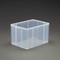 エスコ 380x520x305mm/46L 収納ケース(クリア/フタ無) EA506MH-9 1個（直送品）