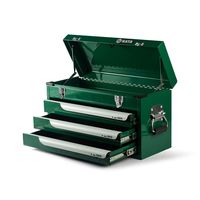 エスコ 520x220x303mm/3段 ツールキャビネット EA683ZD-3 1台（直送品）