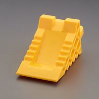 エスコ 118x256x120mm タイヤストッパー(大型車用) EA984VA-53 1個（直送品）