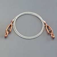 エスコ 914mm アースクリップワイヤー(ワニ口xワニ口) EA991JM-23 1個（直送品）