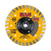 エスコ φ105x2.0mm/M10 ダイヤモンドカッター(フランジ付) EA809-43A 1枚（直送品）