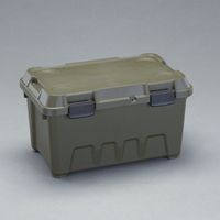 エスコ 600x379x333mm/45.0L 収納ボックス(OD/6個) EA506NA-13 1セット(1個)（直送品）