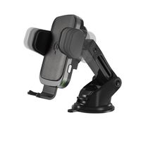 エスコ スマホ用車載ホルダー (ワイヤレス充電Qi対応) EA764A-138 1個（直送品）