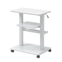 エスコ 680ー1050mm(H) プロジェクターテーブル EA954HC-409 1台（直送品）