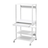 エスコ 650x610x1353mm 立ち作業兼用デスク EA954HC-365 1台（直送品）