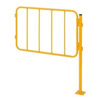 エスコ 861x1338mm セーフティフェンス(連結用/スチール) EA983DG-17 1台（直送品）