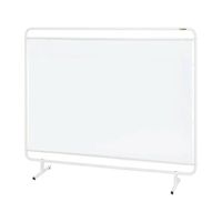 エスコ 1800x 430x1530mm パーティション(塩ビ/固定式) EA983DG-52 1台（直送品）