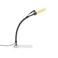 エスコ AC100ー240V/15.3W デスクスタンド/LED(黒) EA761XB-125 1個（直送品）