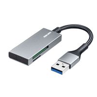 エスコ USB3.2 カードリーダー(SD・microSDカード用) EA764A-199 1個（直送品）