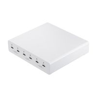 エスコ [ 6ポート] USB充電器(ホワイト) EA764A-225 1個（直送品）