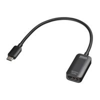 エスコ USB変換アダプター(TypeCーHDMI/DPAlt対応) EA764AC-113 1個（直送品）