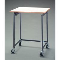 エスコ 750x600x900mm/50kg ワークテーブル(折畳式) EA956SA-1 1台（直送品）