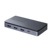 エスコ [USB TypeC] ドッキングステーション(2画面対応) EA764BY-204 1個（直送品）