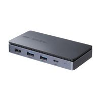 エスコ [USB TypeC] ドッキングステーション(2画面/LAN付) EA764BY-205 1個（直送品）