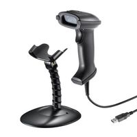 エスコ 1次元CCDバーコードリーダー(スタンド付) EA764DA-25 1個（直送品）