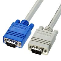 エスコ 1.0m ディスプレイケーブル(複合同軸) EA940PV-32 1本（直送品）