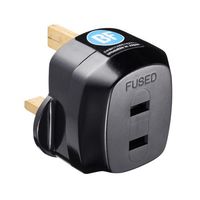 エスコ AC250V/6A [BFタイプ] 海外用変換プラグ EA940CD-101 1個（直送品）