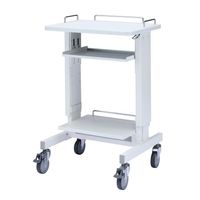 エスコ 600x510x889ー1039mm [立作業用]PCラック EA954HC-282 1台（直送品）