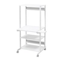 エスコ 650x610x1353mm 立ち作業用デスク EA954HC-363 1台（直送品）