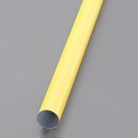 エスコ [パイプラック用] エコパイプ(2m/イエロー/4本) EA976AW-4A 1袋（直送品）