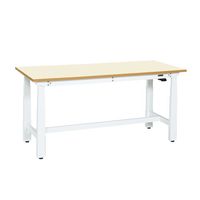 エスコ 1800x900x630ー1280mm/250kg 作業台(電動式) EA956SA-57 1台（直送品）