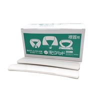 エスコ 汗とりパッド(襟首用/100本) EA998AX-58 1箱（直送品）