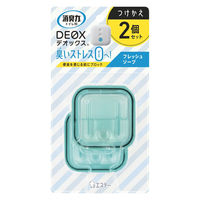 エステー 消臭力 DEOX（デオックス） トイレ用消臭芳香剤 つけかえ 1パック（2個入） フレッシュソープ