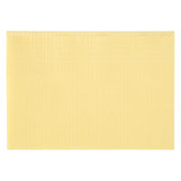 ディスポ 紙エプロン イエロー  1ケース（500枚入×4箱）