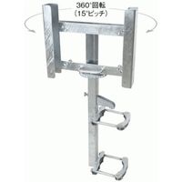 サインホルダー ガードレールブロー枠用 SBH-1ZN-ｂ 1セット(5個入) 伊藤製作所（直送品）