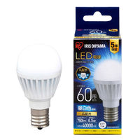 アイリスオーヤマ LED電球 E17 昼白色 60形相当（760ｌm）  広配光  LDA7N-G-E17-6T6 １個