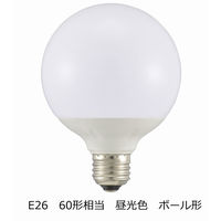 オーム電機 LED電球 ボール電球形 E26 全方向 LDG AG24