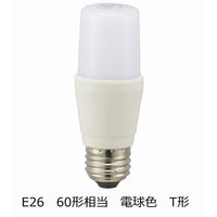 ヤザワコーポレーション（YAZAWA） T形 LED電球 60W形 E26 電球色 