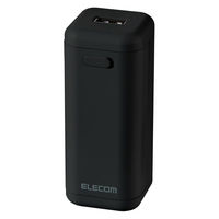 エレコム モバイルバッテリー/乾電池式/USB-A×1/単3電池4本付属/ブラック DE-KD01BK 1個