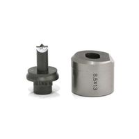 エスコ 8mm 丸穴用替刃(厚板用) EA858HR-508 1個（直送品）