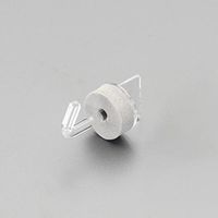 エスコ 25mm 波板用フック(クリア/20個) EA952CD-44 1セット(300個:20個×15袋)（直送品）