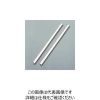 エスコ φ28mmx0.6m 樹脂コート鉄パイプ(アイボリー/2本) EA976BY-13 1セット(20本:2本×10組)（直送品）