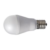 エスコ AC100V/ 60W/E17/電球/LED(昼光色) EA758XA-105 1セット(10個)（直送品）