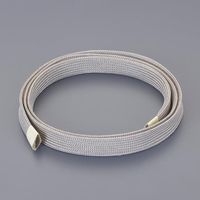 エスコ 7mm/1m 電磁ガードシールドスリーブ EA944AG-2 1セット(4個:1個×4本)（直送品）