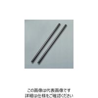 エスコ φ28mmx0.6m 樹脂コート鉄パイプ(ブラック/2本) EA976BY-3 1セット(20本:2本×10組)（直送品）