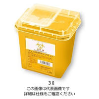 アズワン ディスポ針ボックス 黄色 3L 8-7221-02 1個