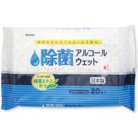 協和紙工 除菌アルコールウエットティシュ 20枚 03-010 1セット(60パック)