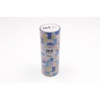 mt マスキングテープ 8P（8巻セット）はんえん [幅15mm×7m] MT08D カモ井加工紙