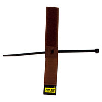 RIP-TIE(リップタイ) ケーブルハンガー 25.4mmX76.2mm 100本入 茶 S-03-100-BN 1袋(100本)（直送品）