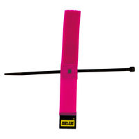 RIP-TIE(リップタイ) ケーブルハンガー 25.4mmX152.4mm 3本入 ネオンピンク S-06-003-NP 1袋(3本)（直送品）