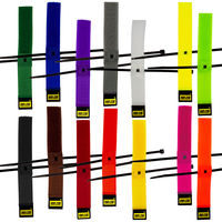 RIP-TIE(リップタイ) ケーブルハンガー 25.4mmX228.6mm 10本入 虹 S-09-010-RW 1袋(10本)（直送品）