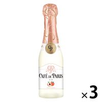 【スパークリングワイン】ペルノ・リカール・ジャパン カフェ・ド・パリ ブラン・ド・フルーツ ピーチ 200ml 3本